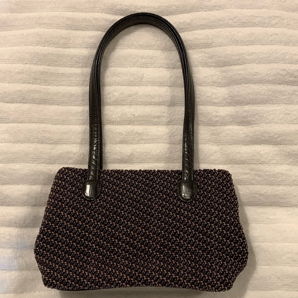 Stone Mountain Womens mini shoulder bag. Brown. Cute. Clean like new.